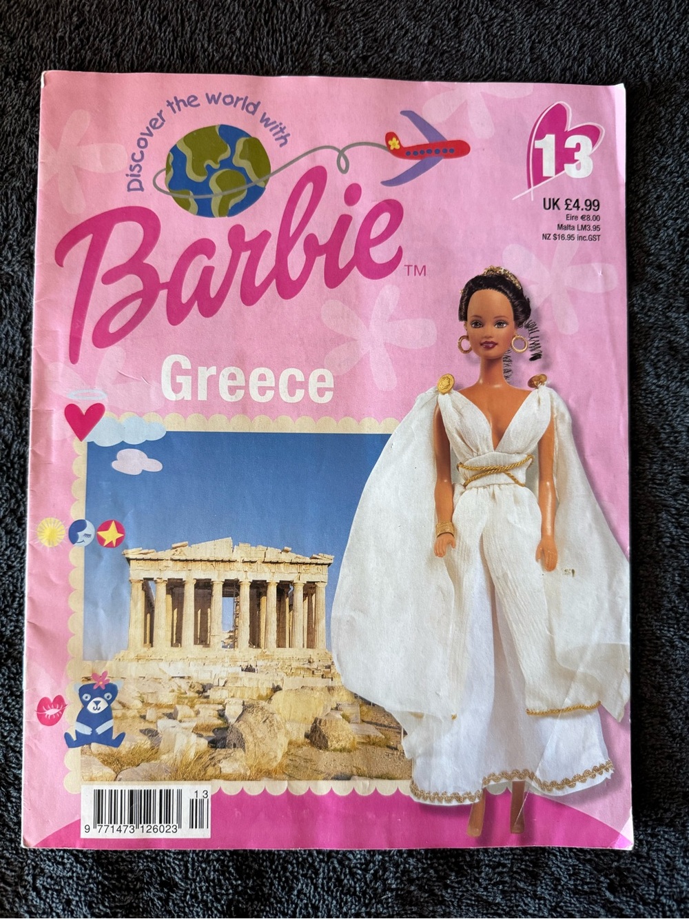 Discover the world with Barbie, Greece, issue #13